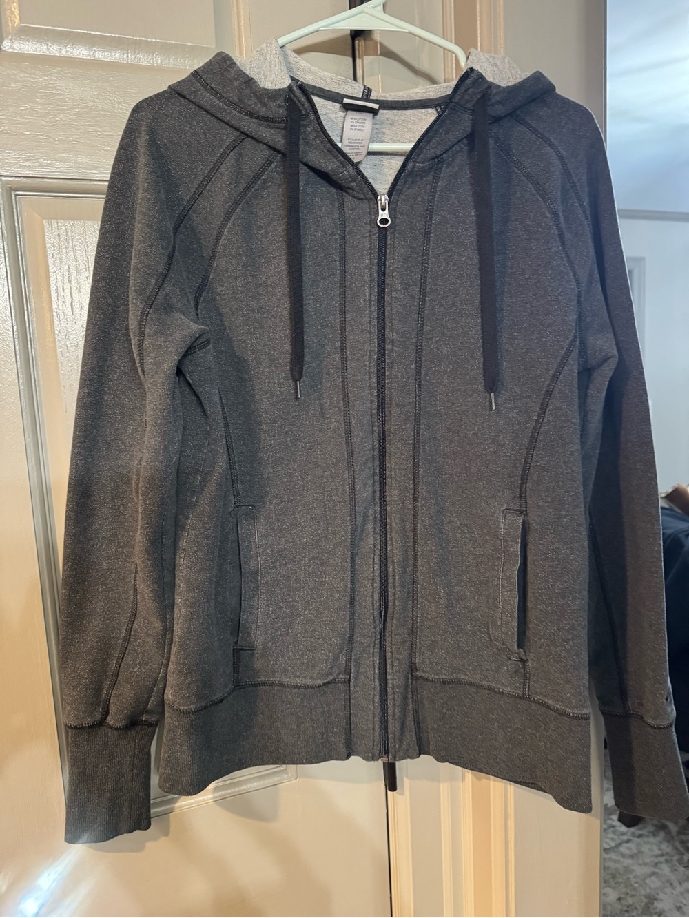 Champion Charcoal Gray Full-Zip Hoodie